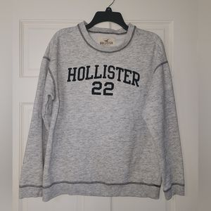 Mens Hollister 22 Sweater Gray Pullover Sweatshirt XS